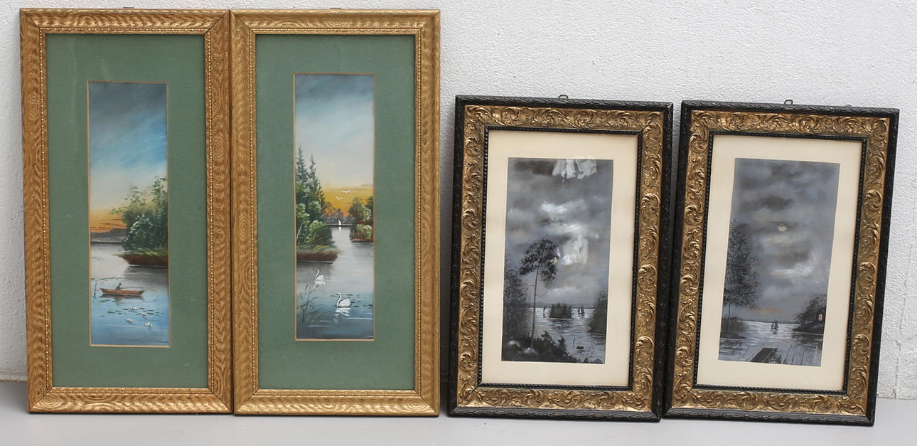 TAVLOR, 2 par, 1800/1900-tal.