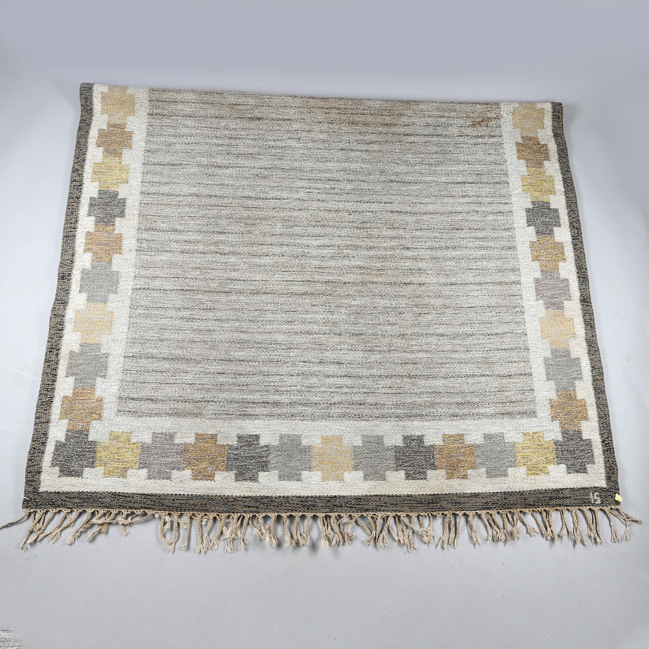 INGEGERD SILOW. Carpet, wicker, 300x180 cm.