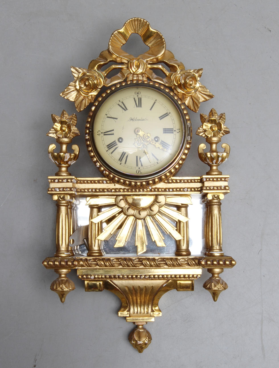 VÄGGPENDYL, gustaviansk stil, 1900-tal.