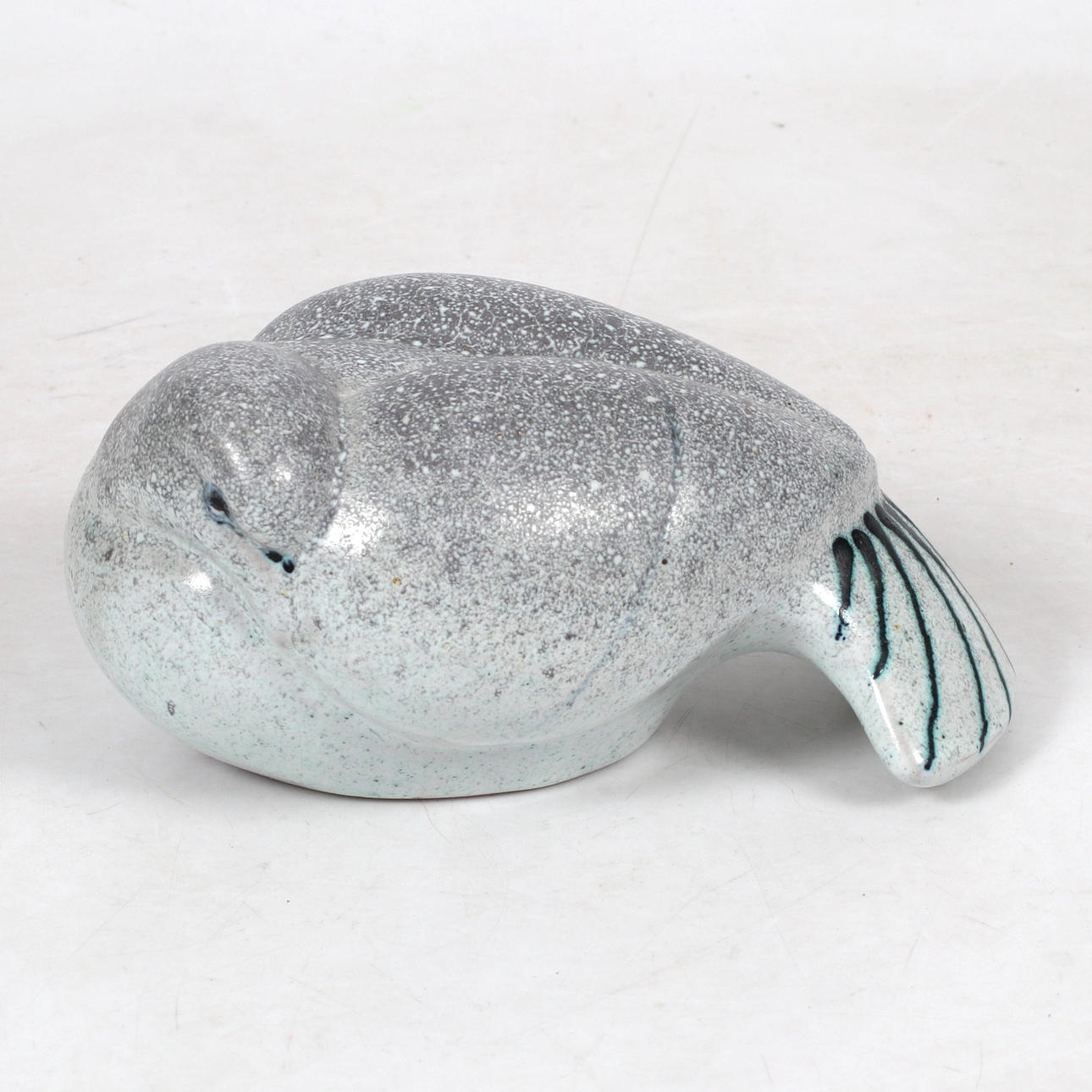 THOMAS HELLSTRÖM. Figur, fugl, keramik, Nittsjö.