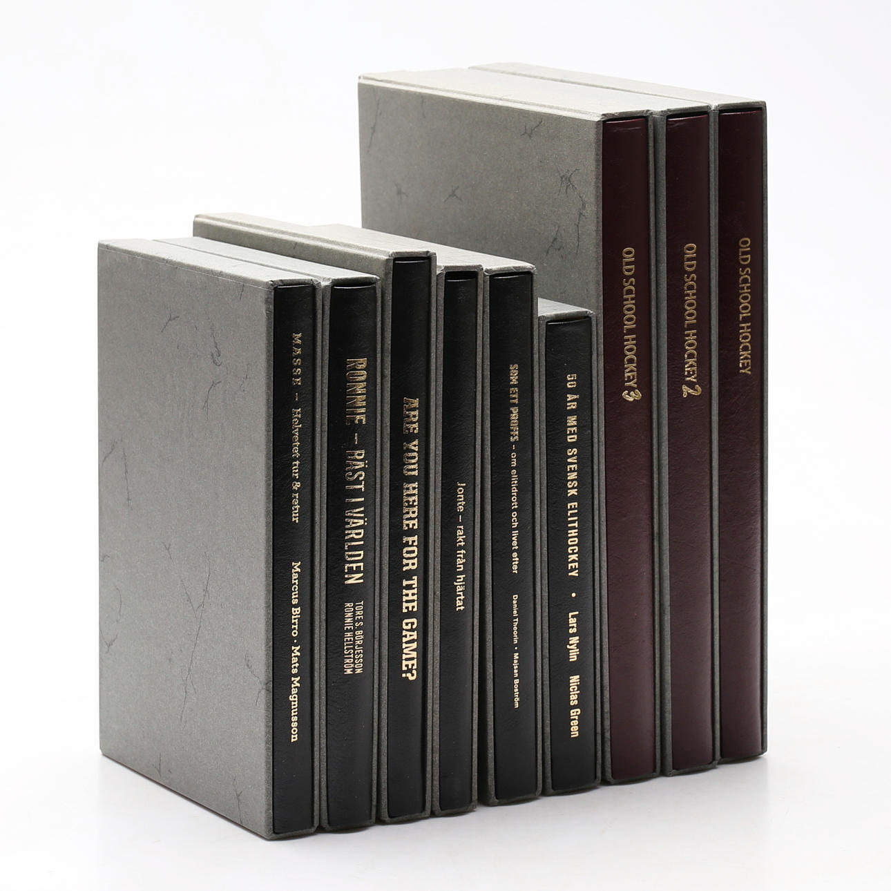 BÖCKER, 9 st, sportmemorabilia.