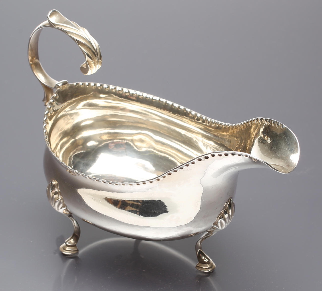 GRAVY BOAT, så kallad ”såsbåt,” George III.