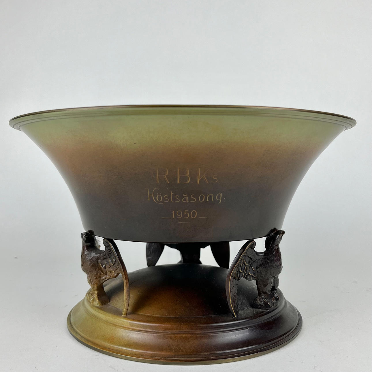 KULHO, patinerad pronssi, Ystad pronssi.