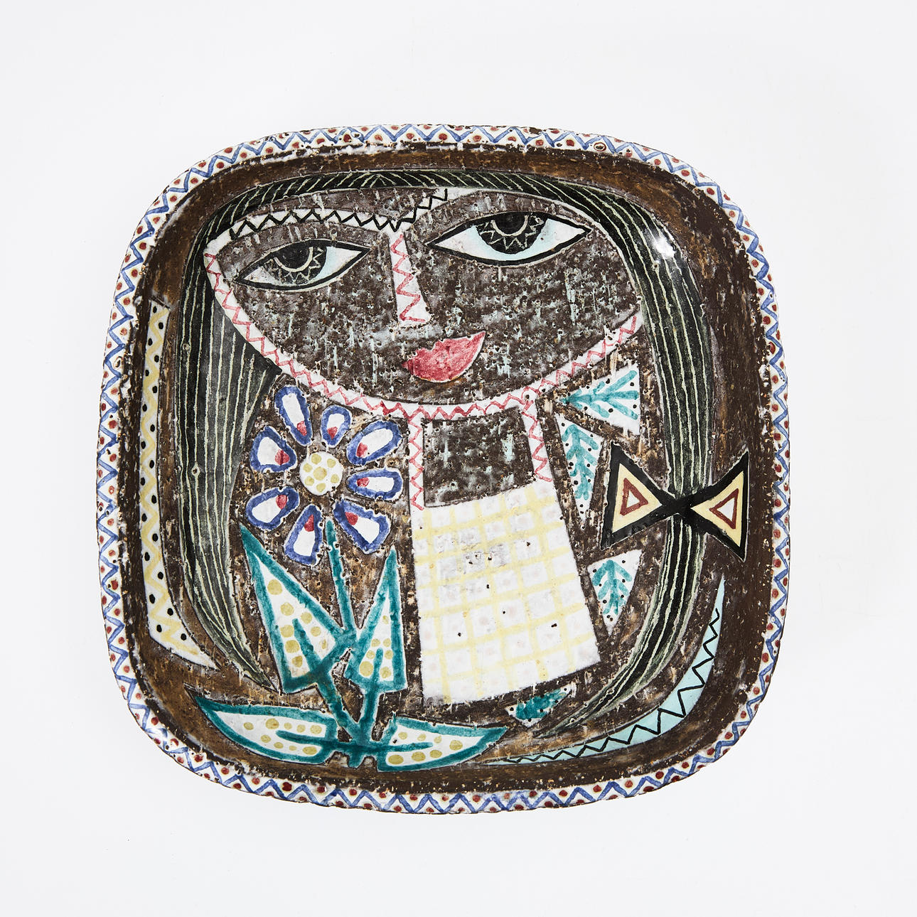 MARI SIMMULSON. Saucers, ceramic, Upsala-Ekeby.