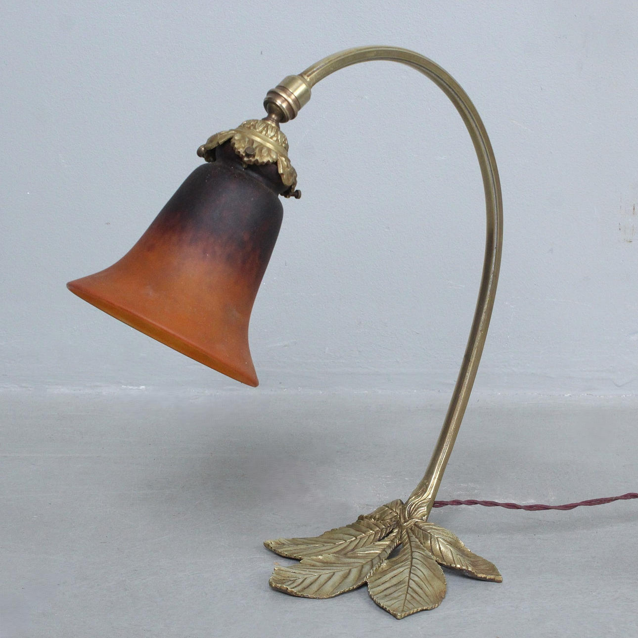 Art Deco-stil bordslampa.