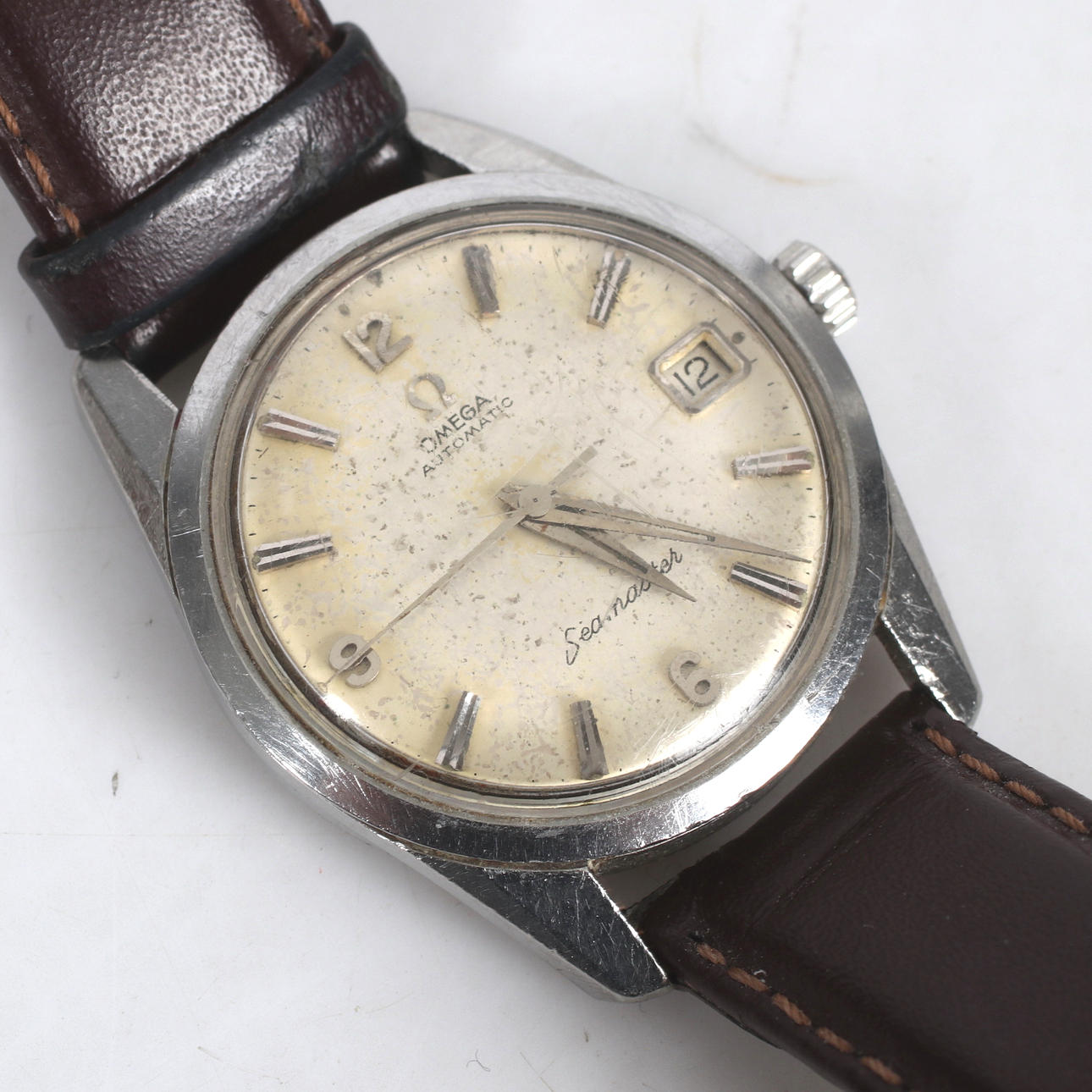 AMRBANDWATCH, Seamaster, Omega, automatic.