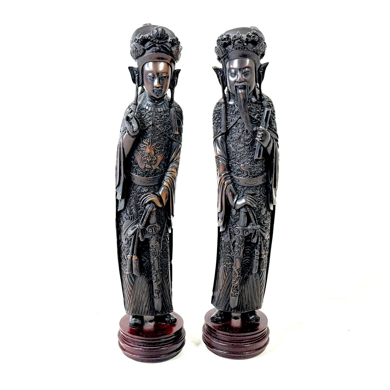 FIGURAS ORIENTALES DE RESINA.