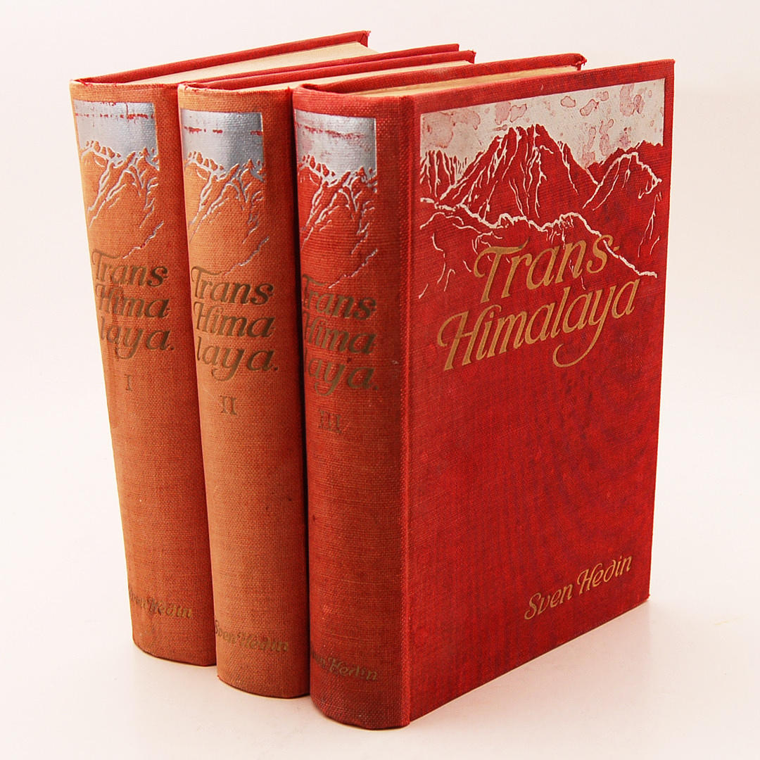 SVEN HEDIN. Transhimalaya. Upptäckter och äfventyr i Tibet.
