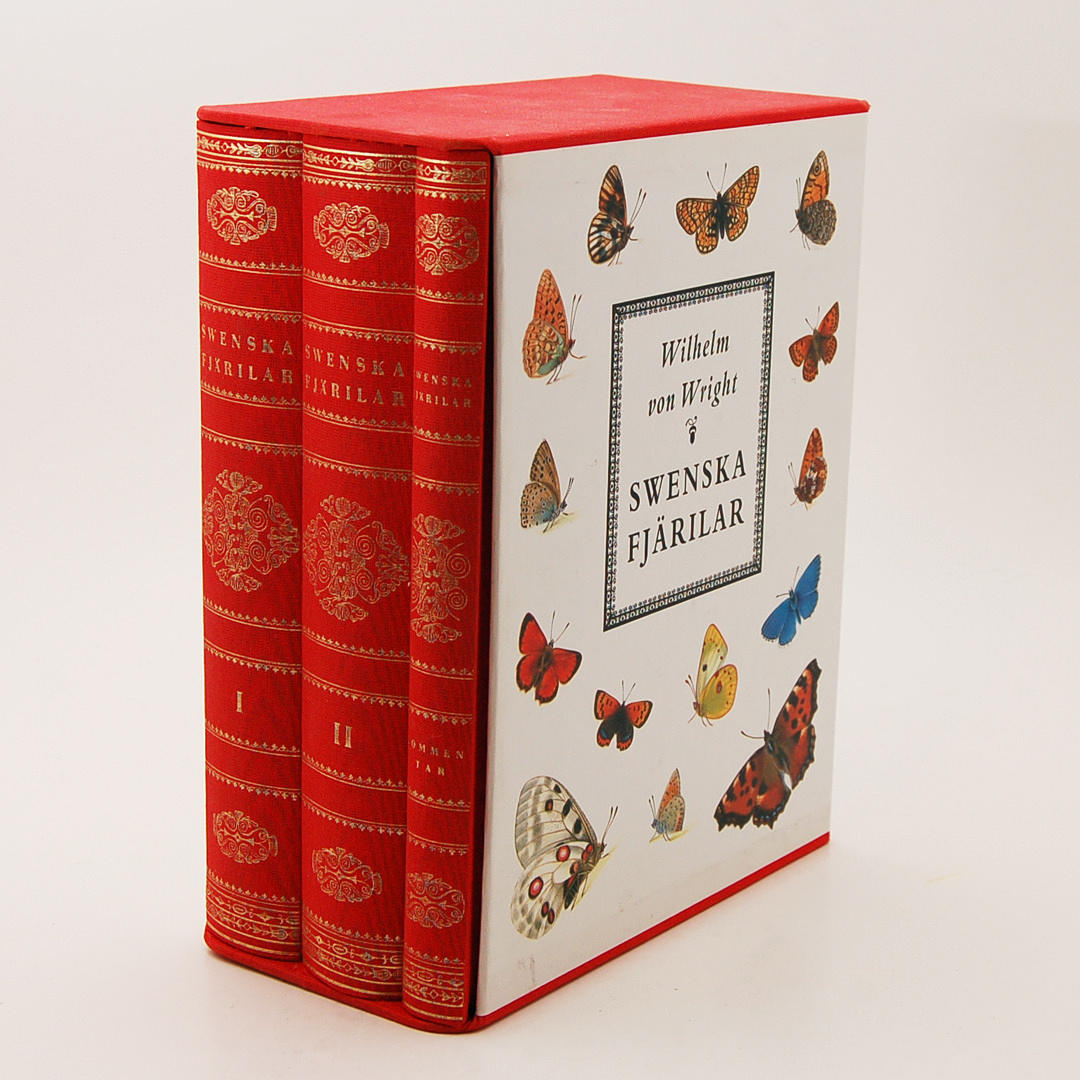 WILHELM VON WRIGHT. Swenska fjärilar målade för greve Nils Bonde.