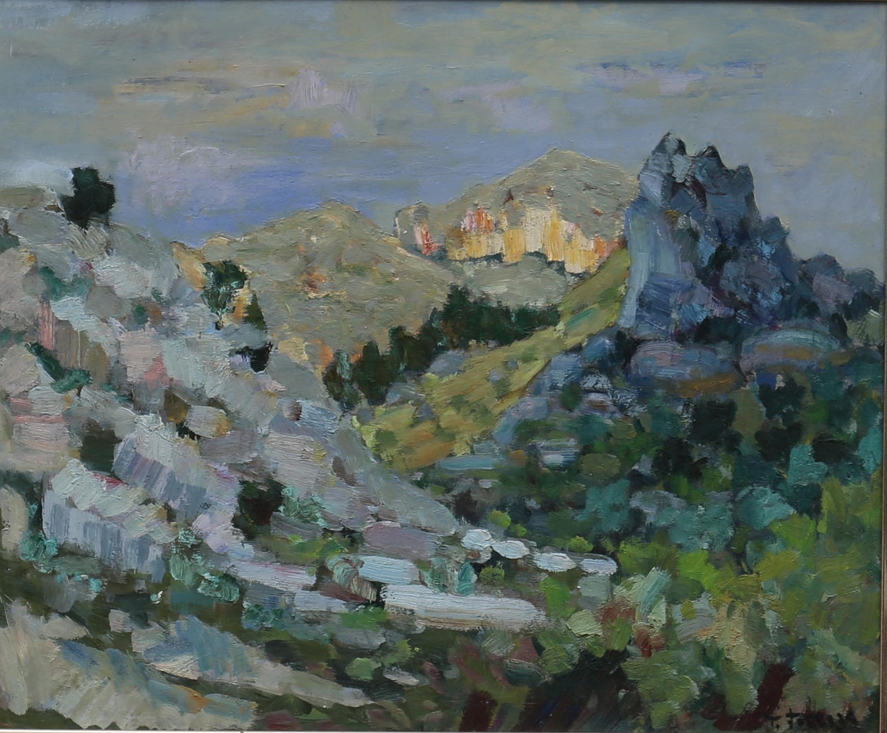 T. FORTEZA. Paisaje.