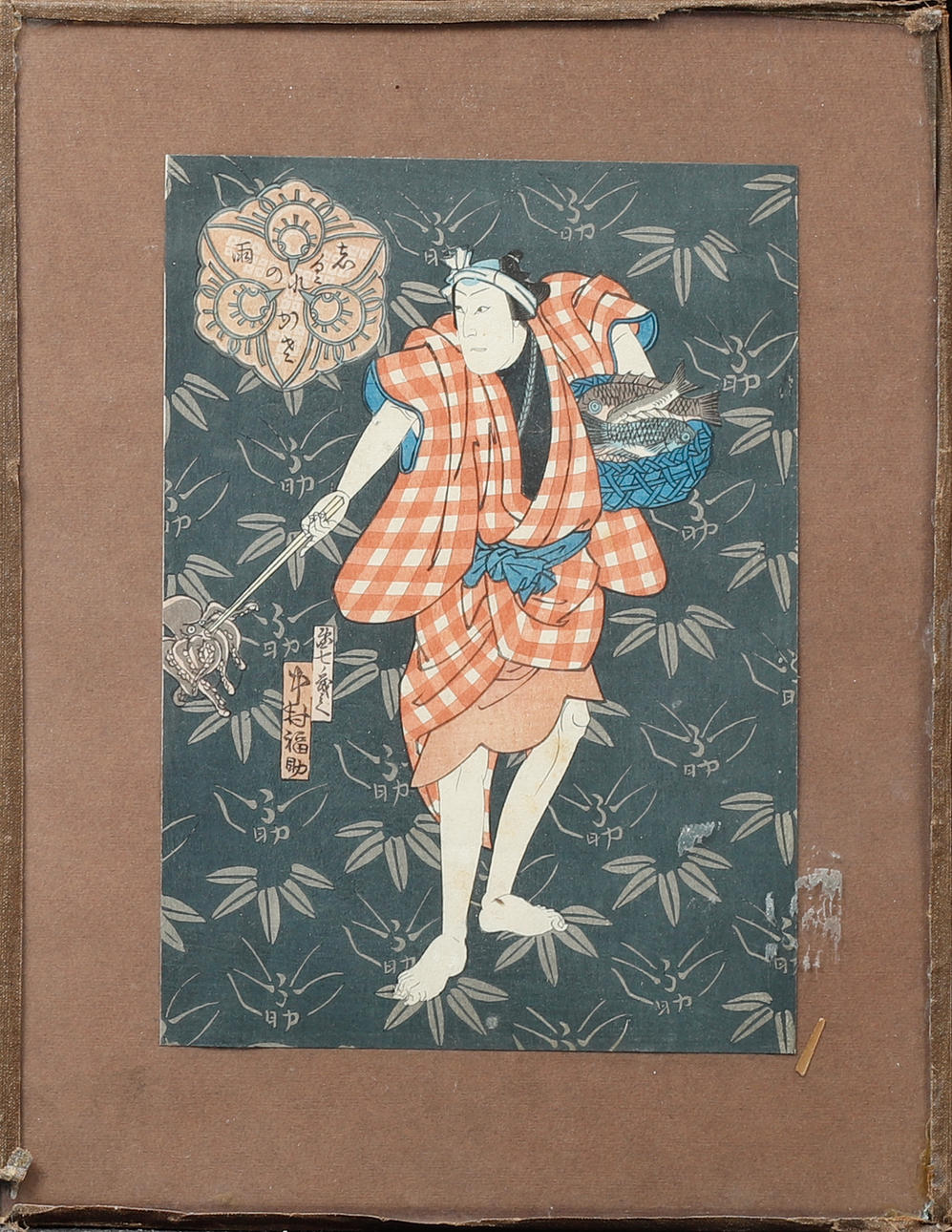 OIDENTIFIERADE KONSTNÄRER. Holzdrucke, 3 Stück, Japan.