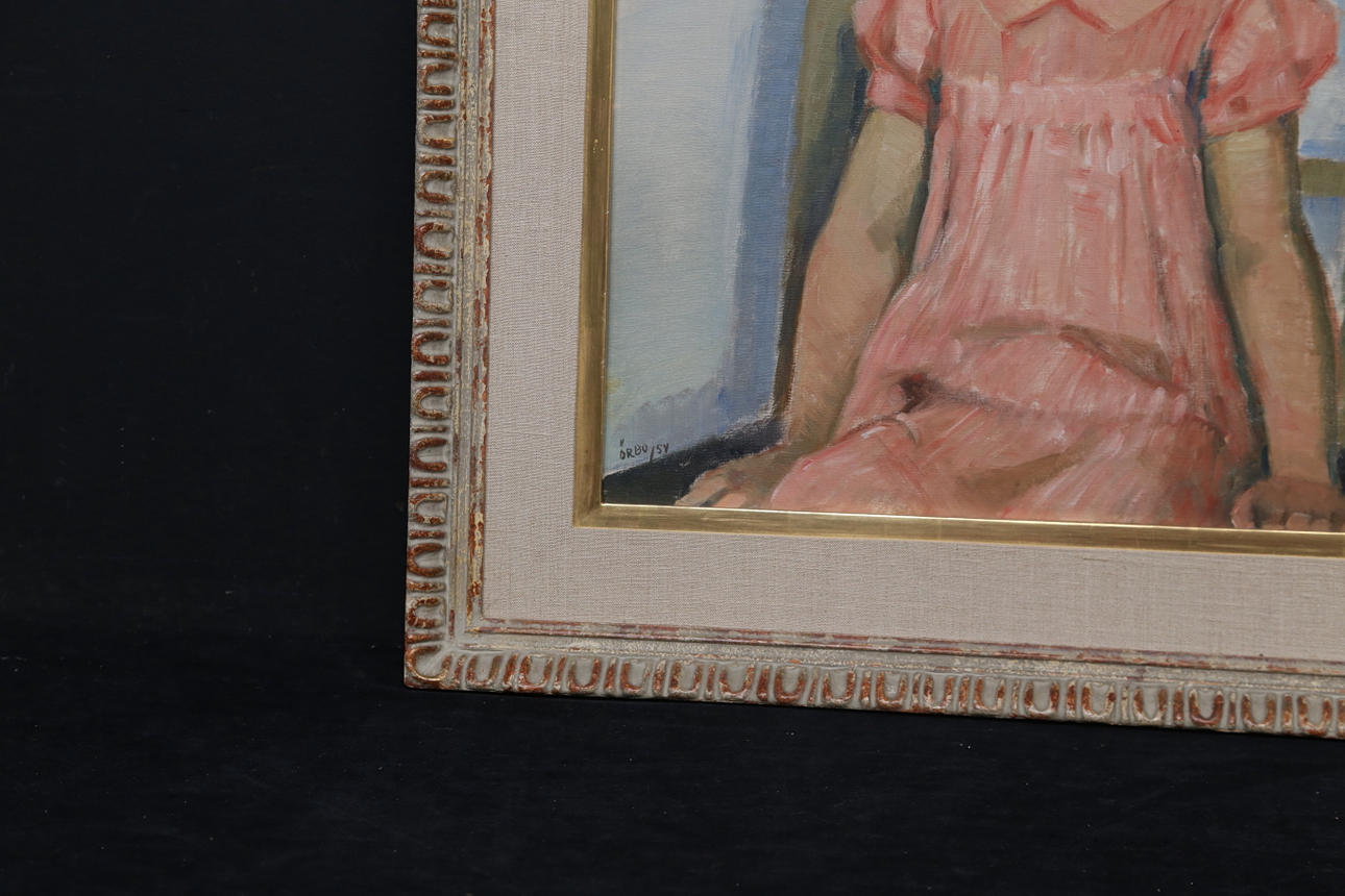 KARL ÖRBO. oil on panel, signed and dated 54. Art - Paintings - Auctionet