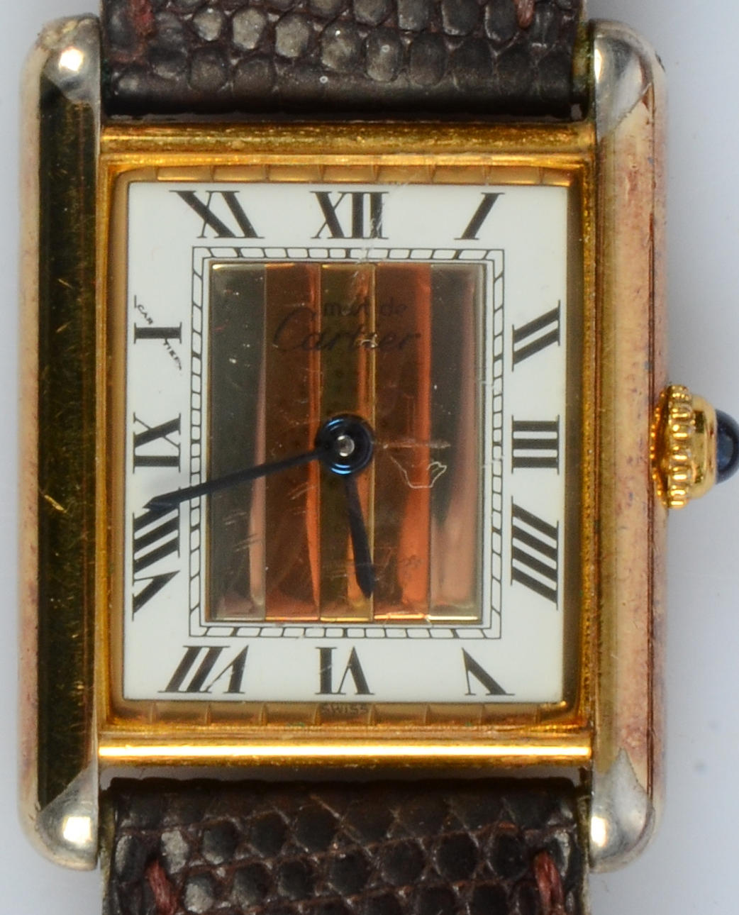 DAMARMBANDSUR, Cartier Tank Vermeil.