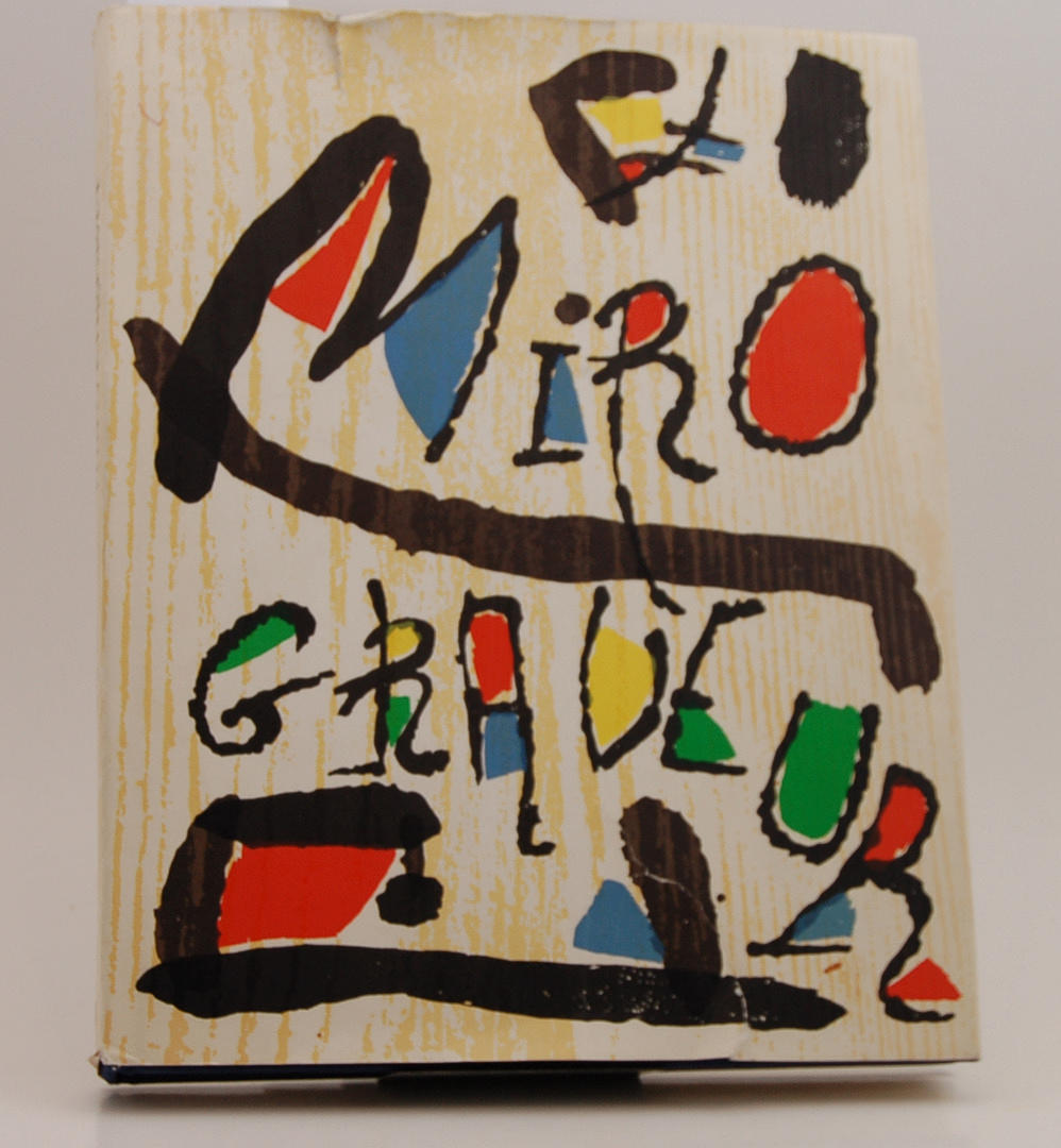 MIRÓ / JACQUES DUPIN. Miró engraver. I. 1928-1960. med två originalträsnitt av Miró.