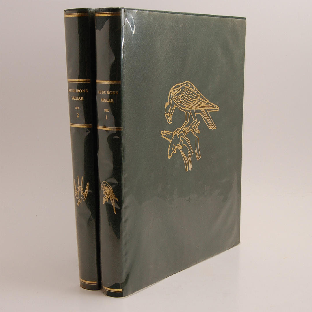 AUDUBONS. fågelmålningar i reproduktioner. 431 planscher.