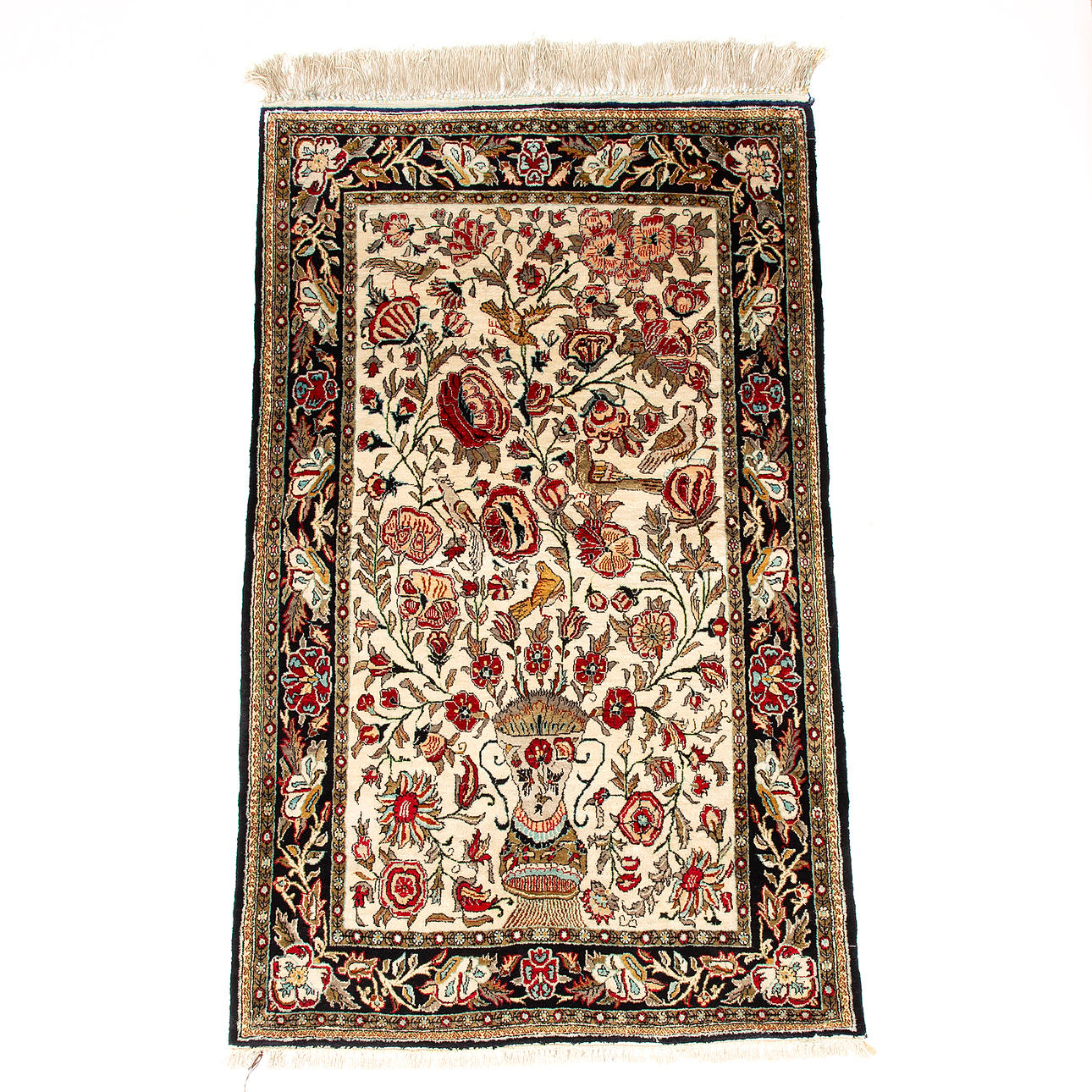 TÆPPE. silke, orientalsk.