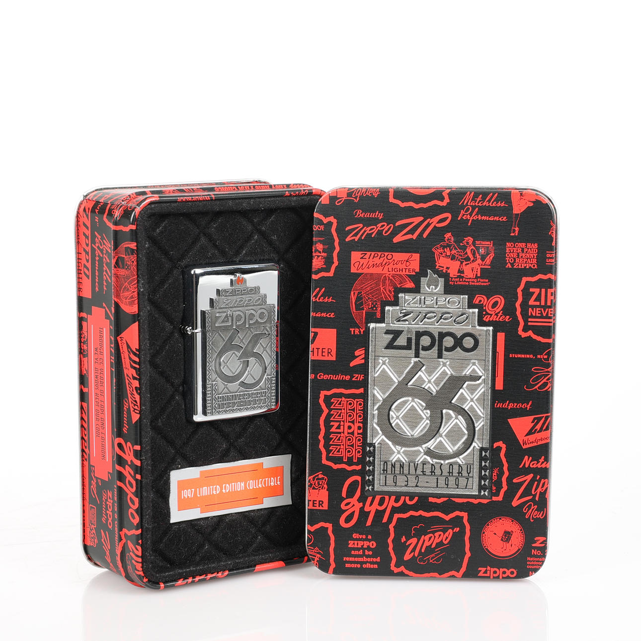 LIGHTER, 65th Anniversary, Zippo, 1997.