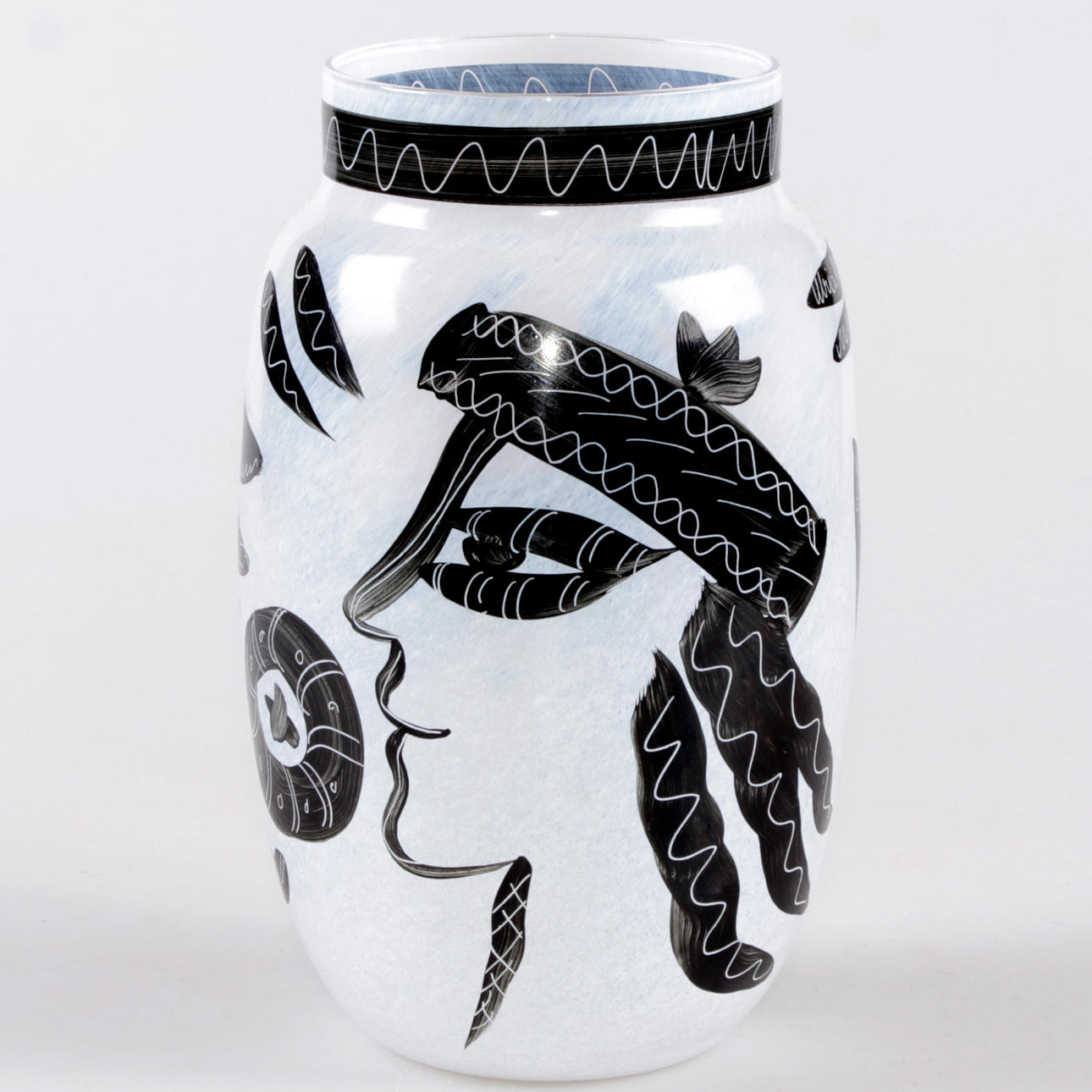 VAS, glas, "Caramba", Ulrica Hydman Vallien, Kosta.