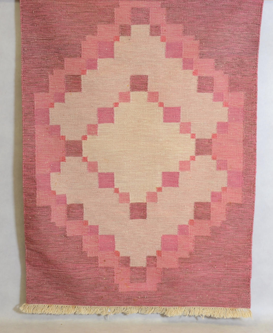 RÖLLAKANMATTA, rosa botten.