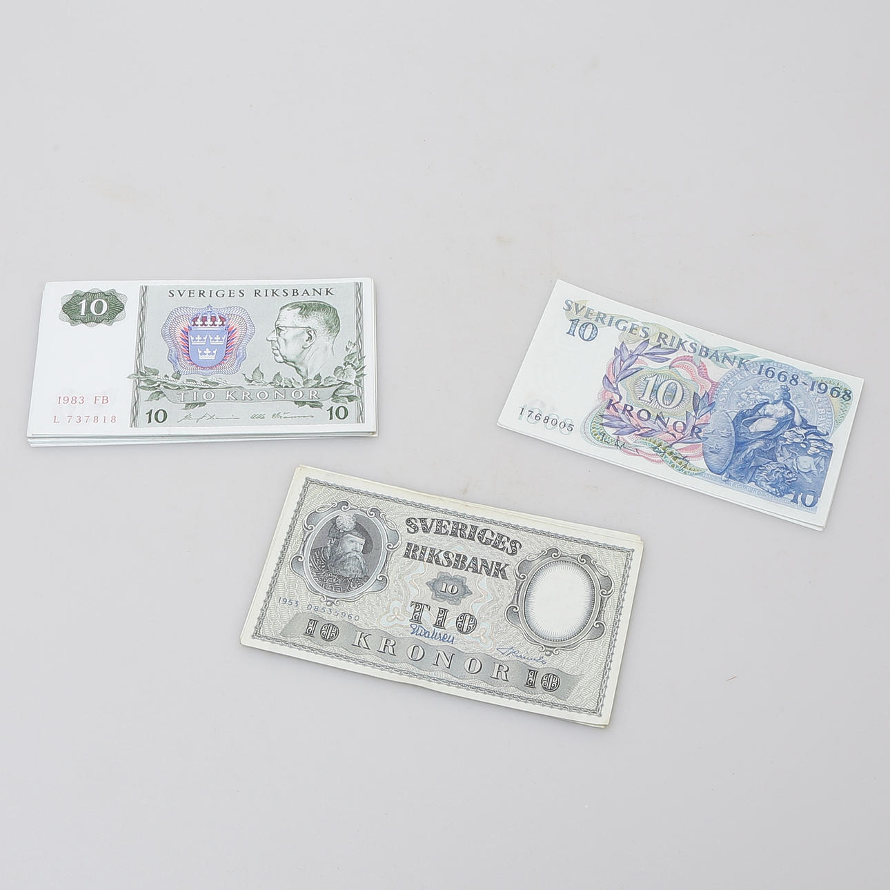 OVIKTA SEDLAR, 36 ST 10:OR.