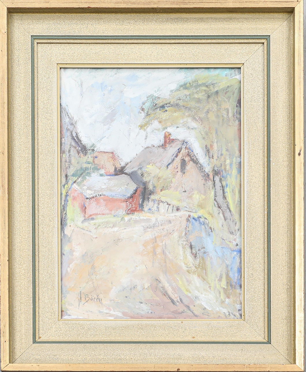 JOHN BÖRÉN. oil on panel, signed. Art - Paintings - Auctionet