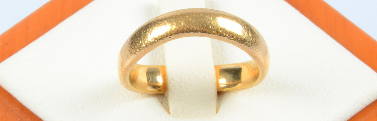 RING, 18K, Carl Hoff, Helsingborg.