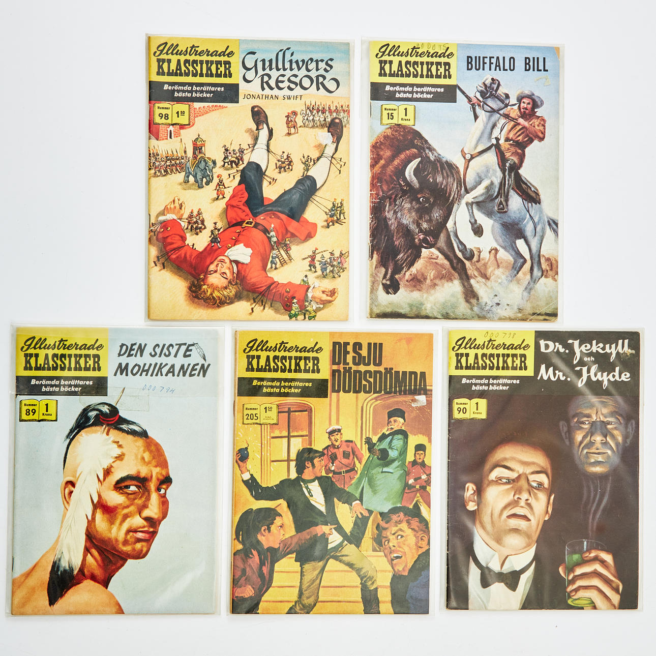 ILLUSTRATED CLASSICS and VARIOUS comic books/booklets, 10 pcs.