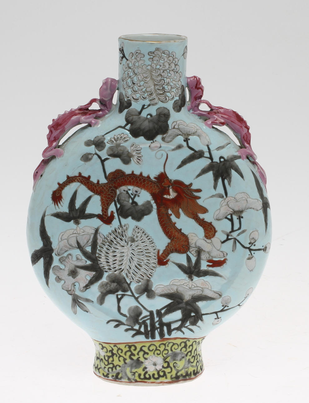 PILGRIMSFLASKA, porslin, Kina.