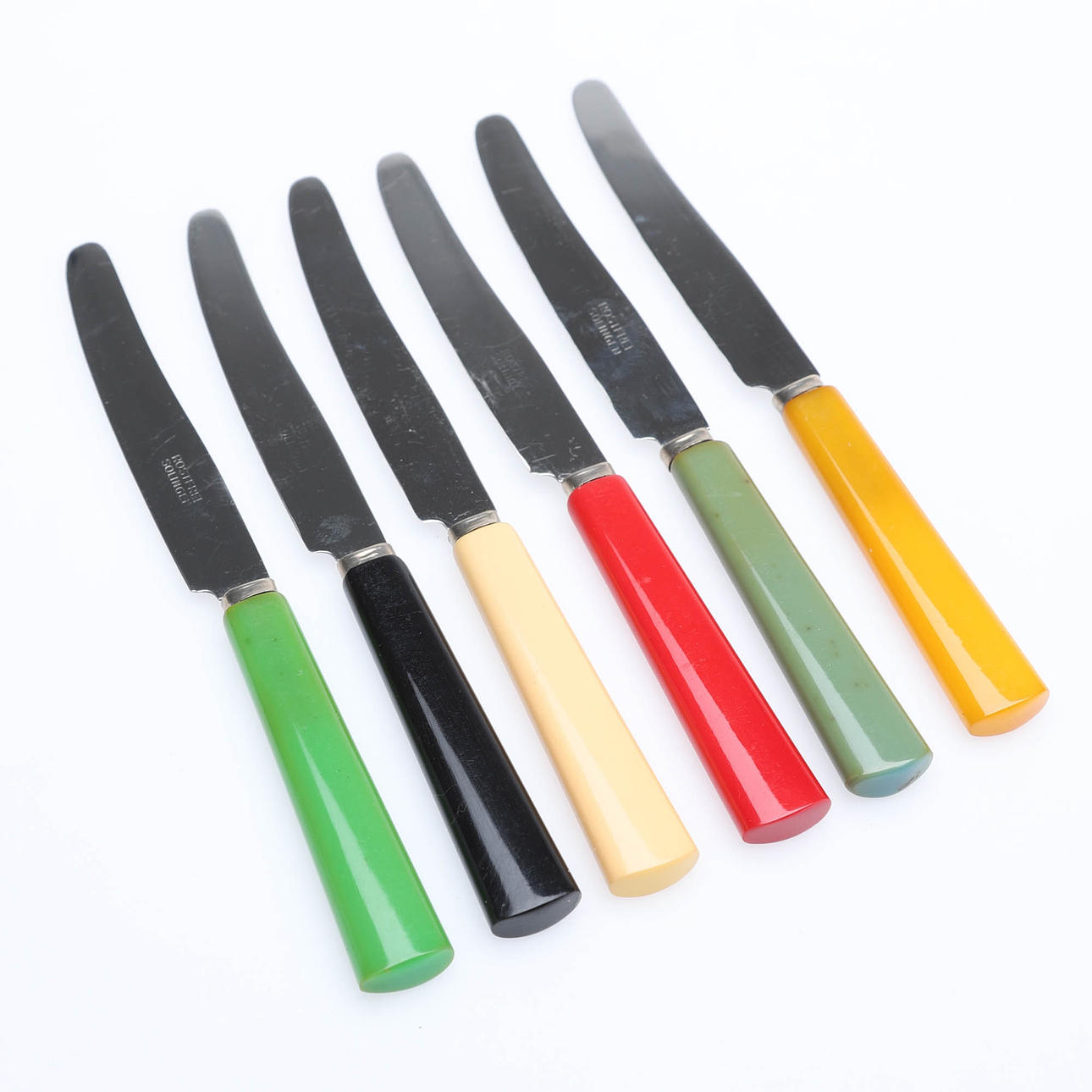 FRUKTKNIVAR, 6 ST, SOLINGEN, ROSTFRIA.