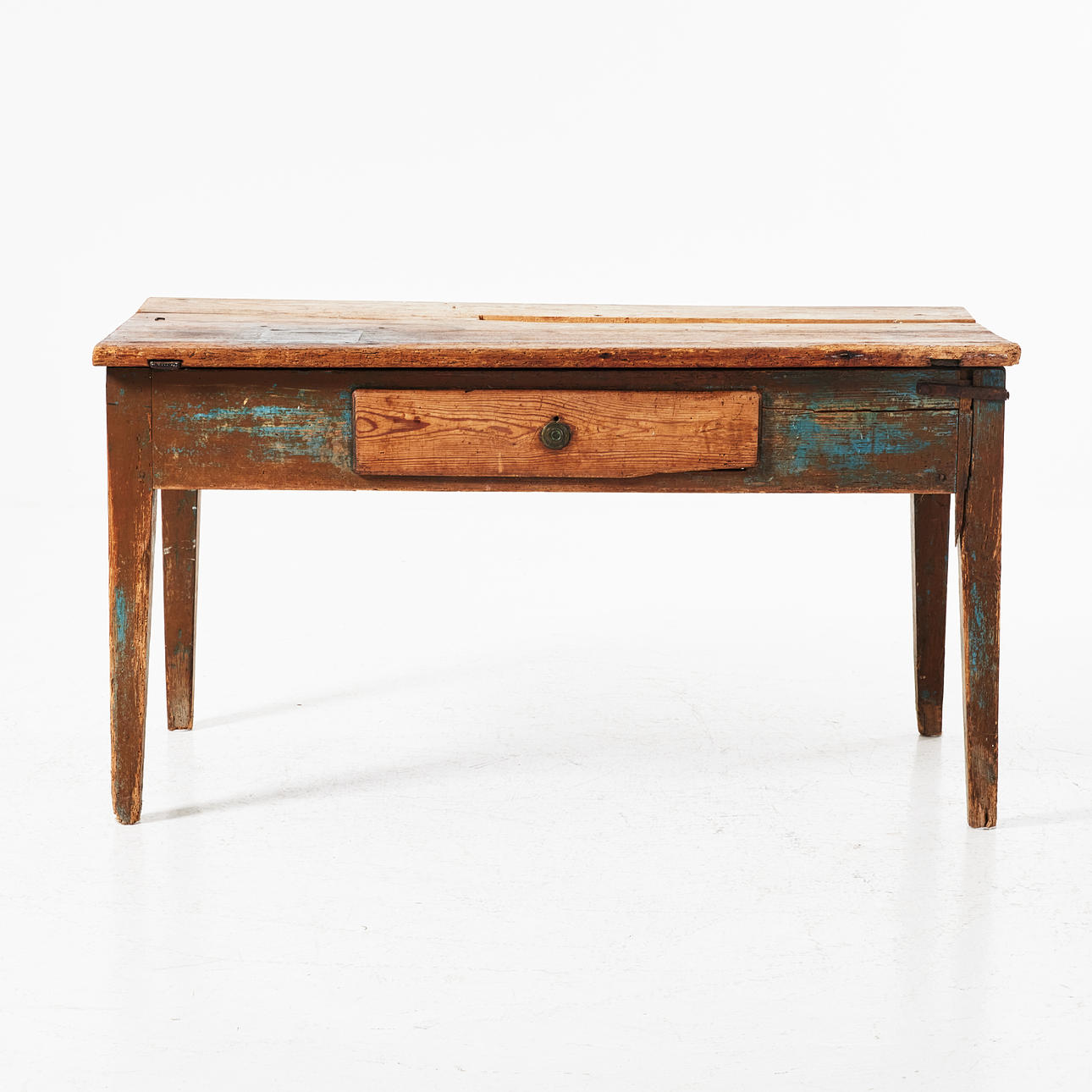 An almoge desk, 19th century, pine.