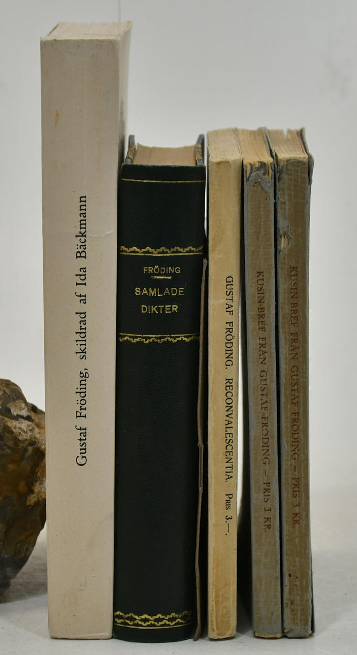 FRÖDING. G. Dikter. 5 vol.