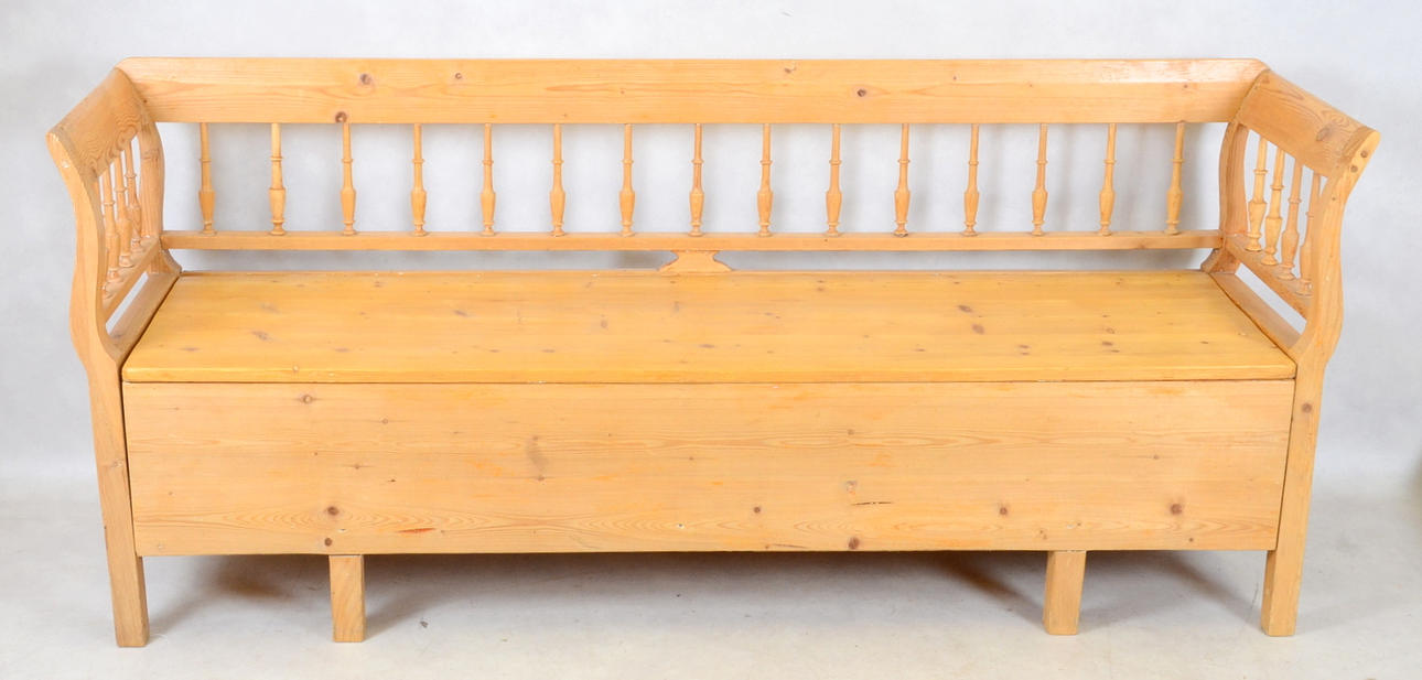 KÖKSSOFFA, allmoge, 1800-tal.