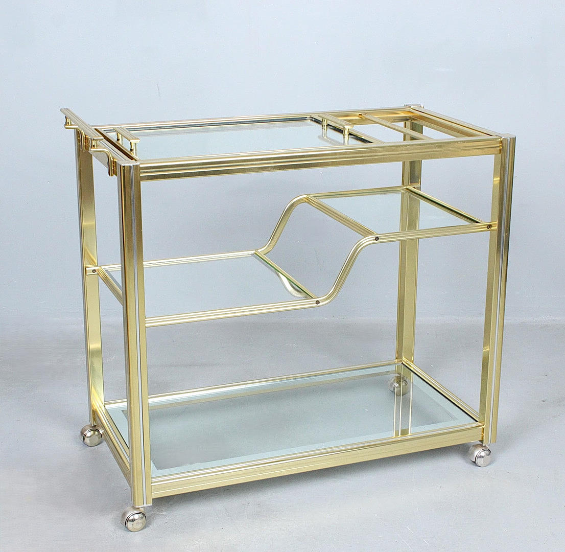 PIERRE VANDEL. Barvogn/serveringsvogn, Frankrig, 1970'erne.