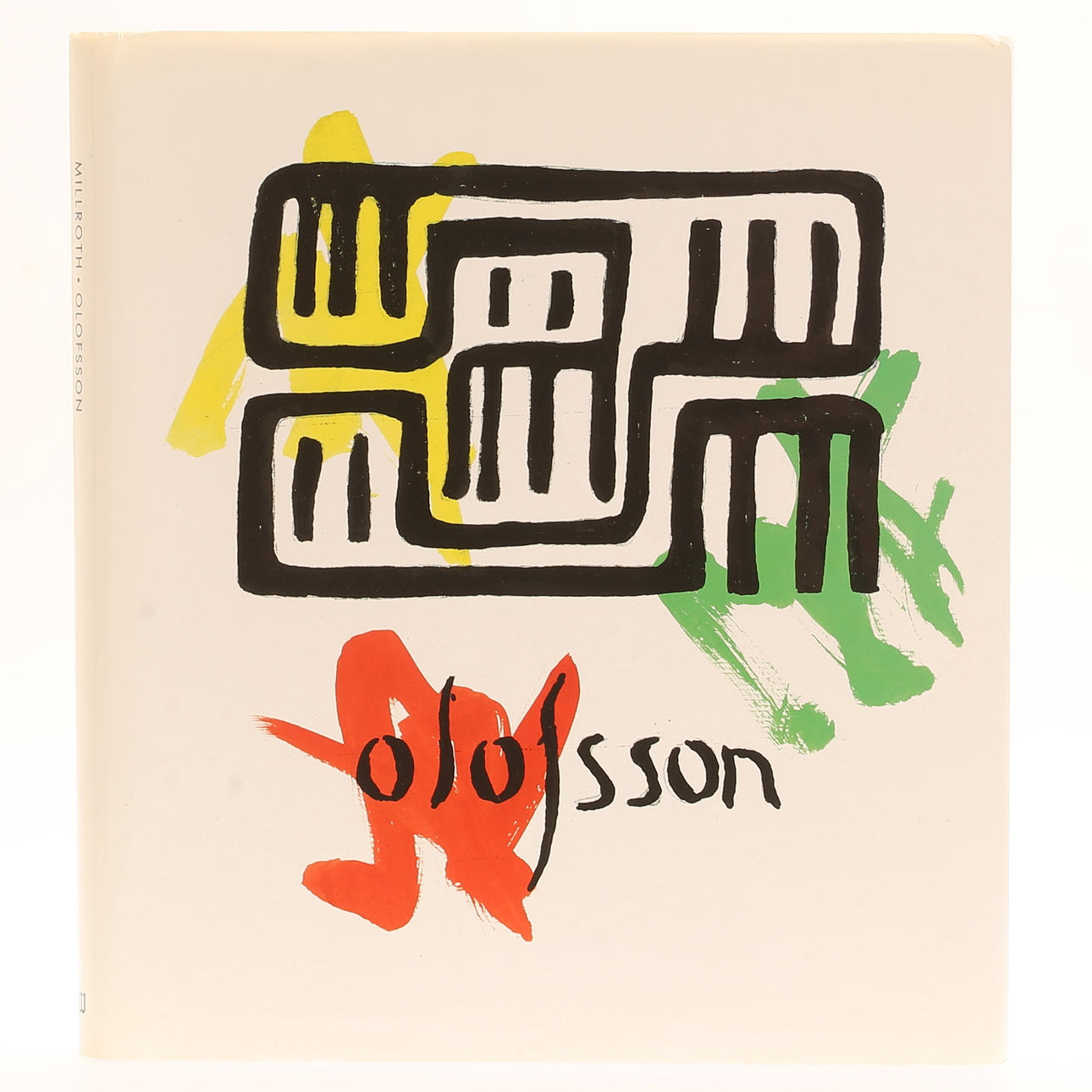 PIERRE OLOFSSON. Book, Thomas Millroth, with 2 colour serigraphs.