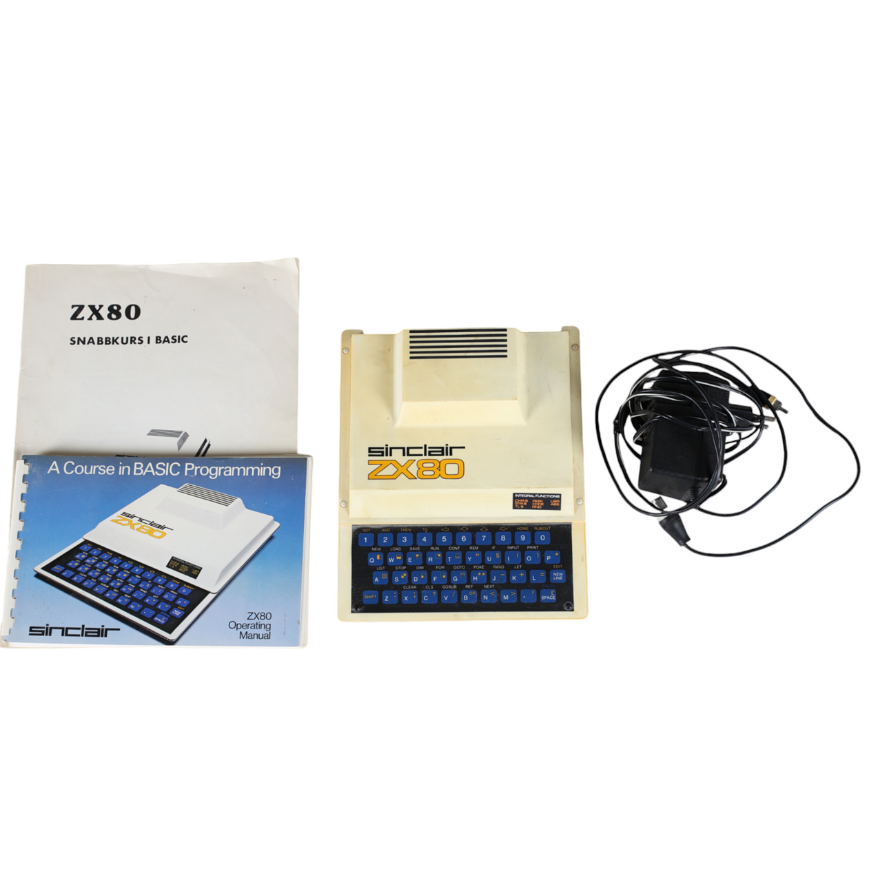 ORDENADOR, Zinclair ZX80, 1980.