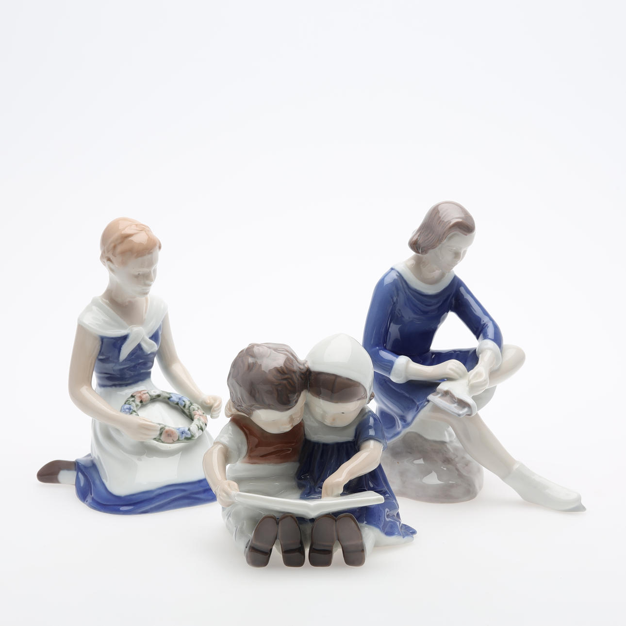 FIGURINER 3 st Bing & Gröndahl, Danmark.