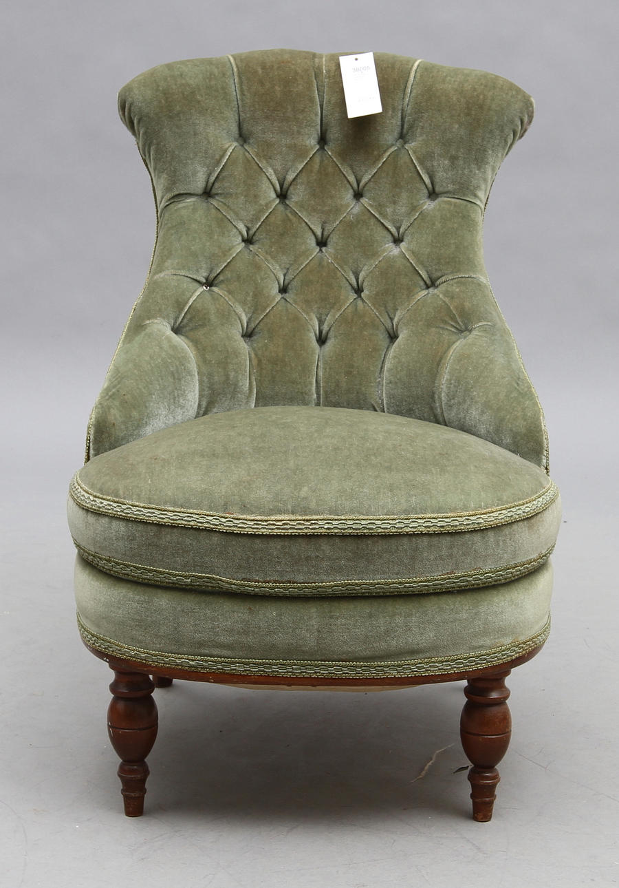 FÅTÖLJ, s k emma-stil, 1900-tal.