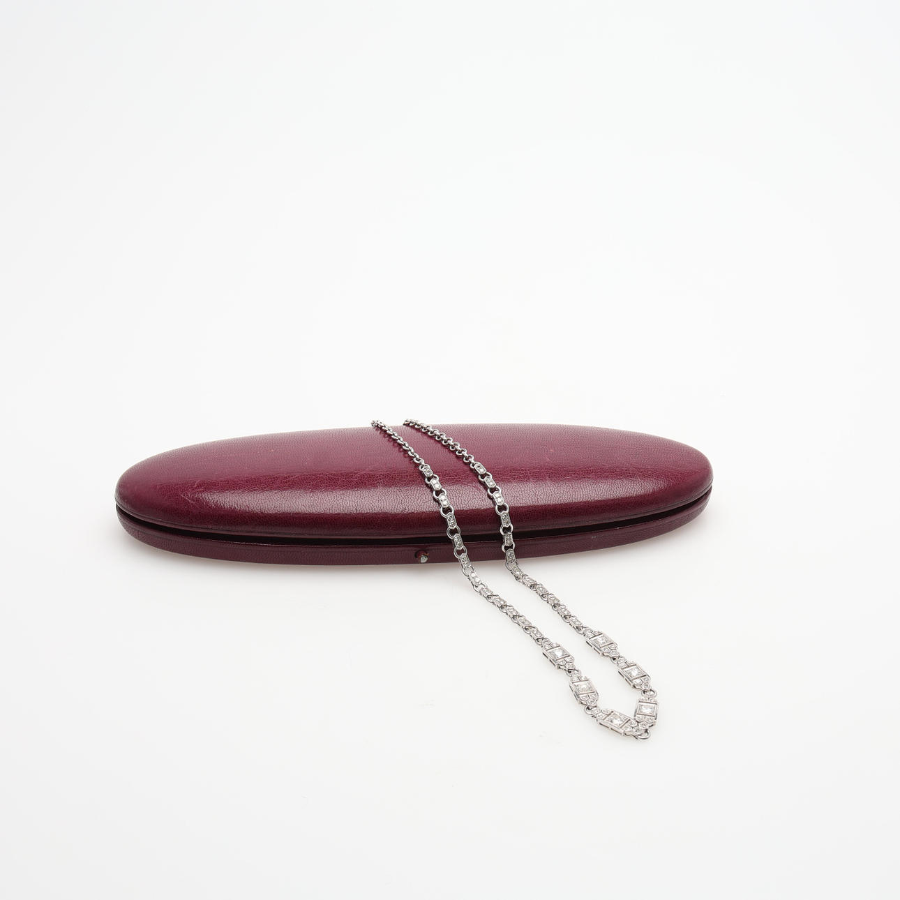 BRILJANTCOLLIER PLATINA CA 3,2 CT.