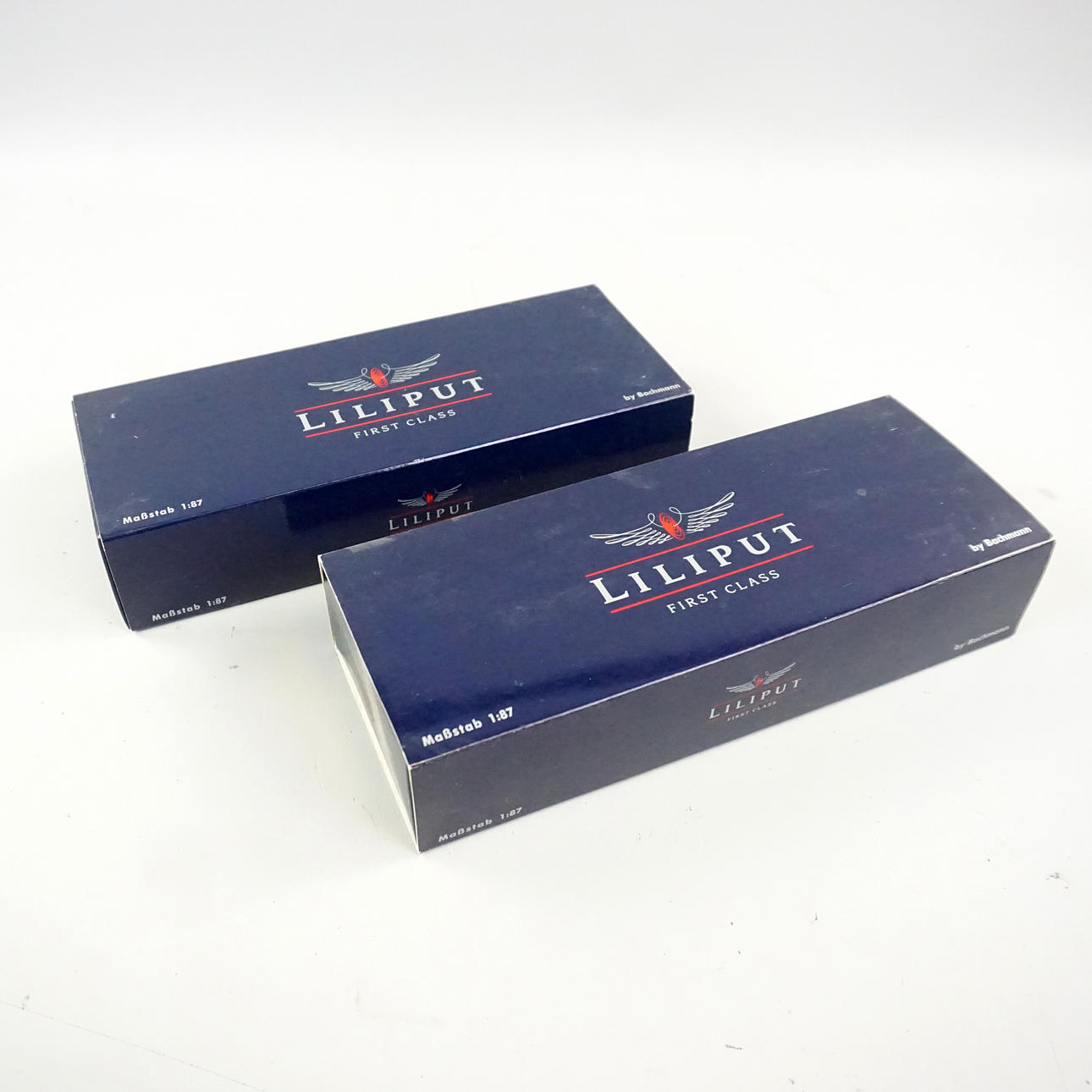 LILIPUT, 2pcs steam locomotive for model railway, L 109100