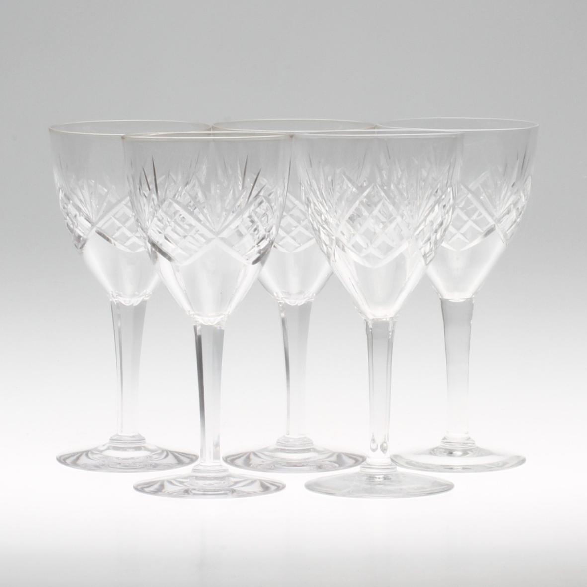 VINGLAS, 5 st, "Helga", Sverige, 1900-talets början.