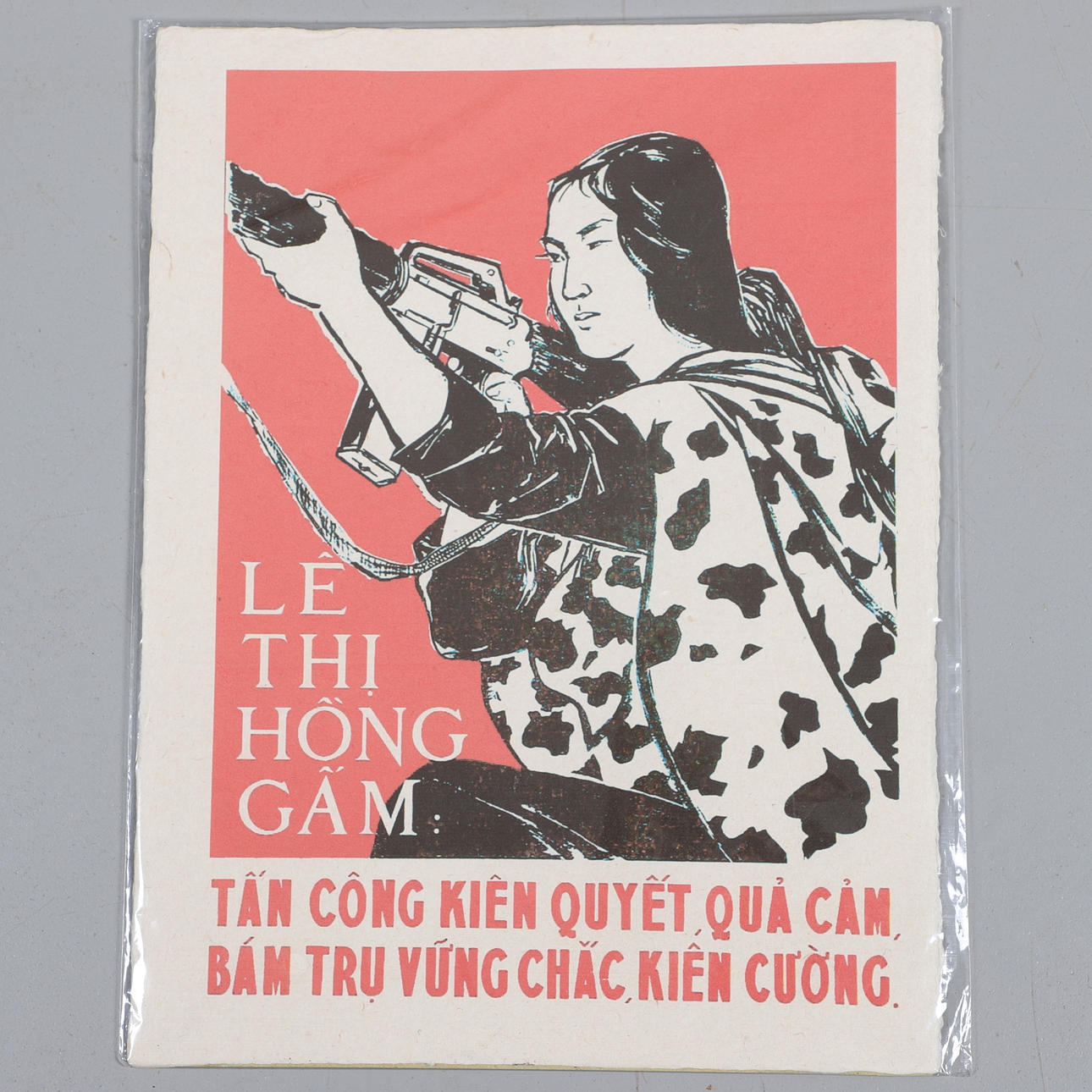 EN VIETNAMESISK AFFISCH.