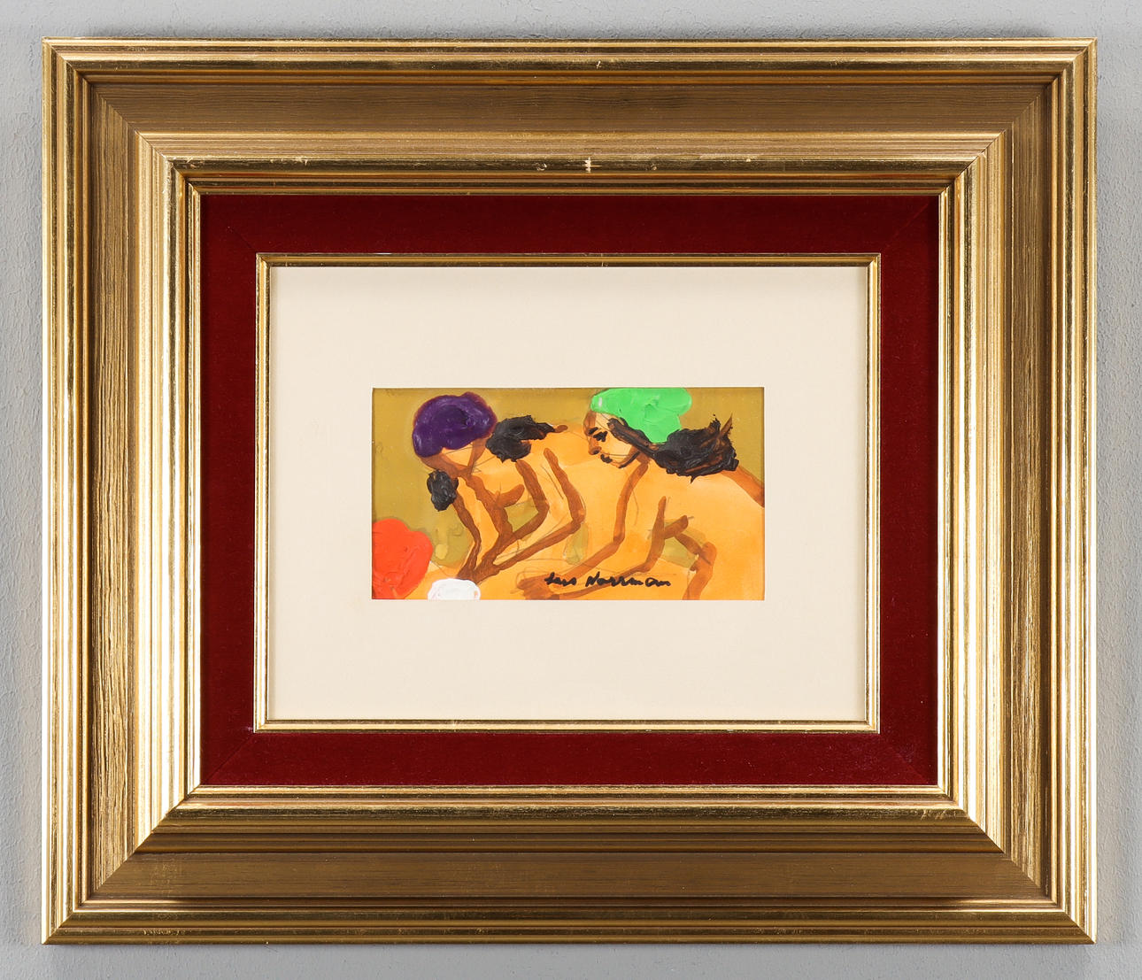 LARS NORRMAN. Två kvinnor.