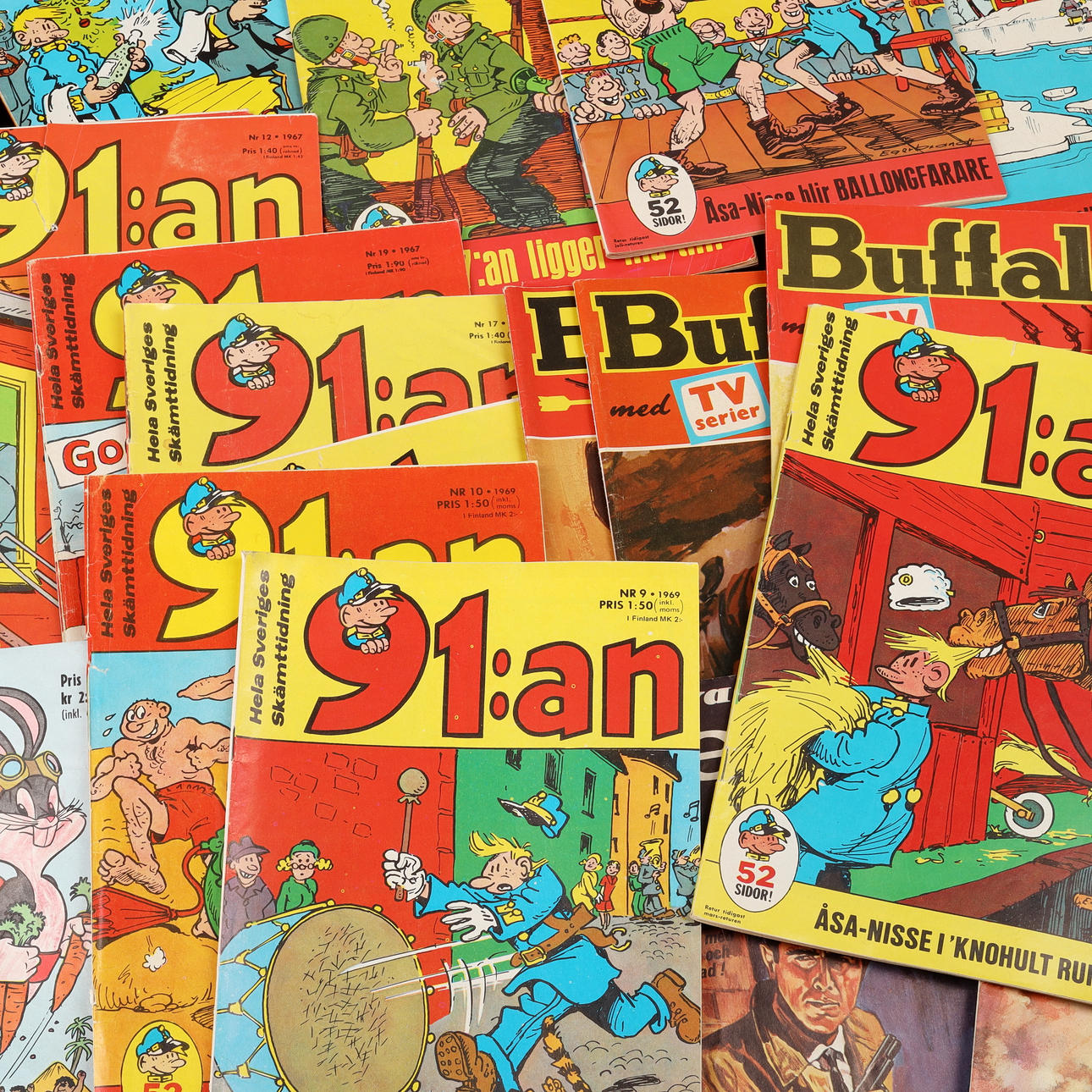 75 Comics, 1960er/70er Jahre.