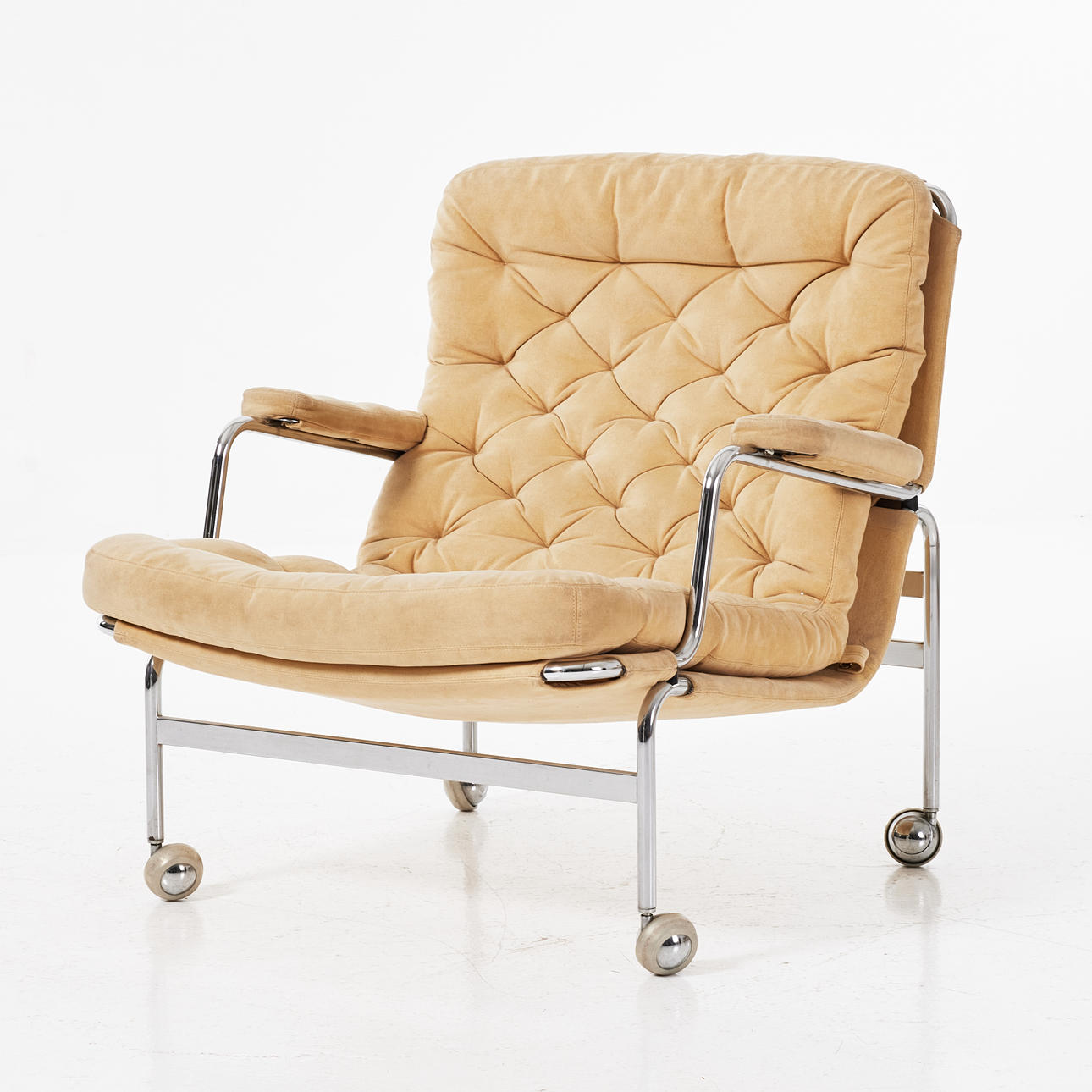 BRUNO MATHSSON. Fåtölj, "Karin", Dux.