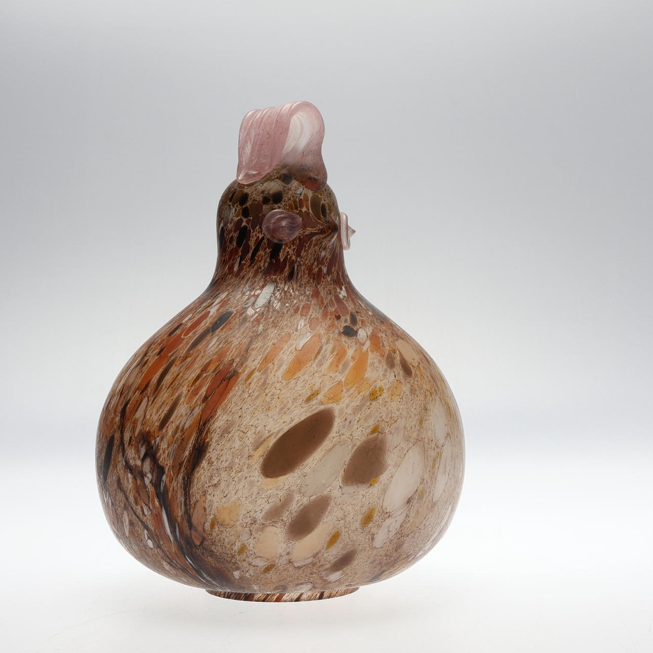 MONICA BACKSTROM. Figur, Glas, Vogel.