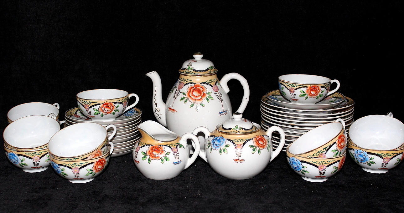 SERVIS, porslin, 39 delar, Kina.