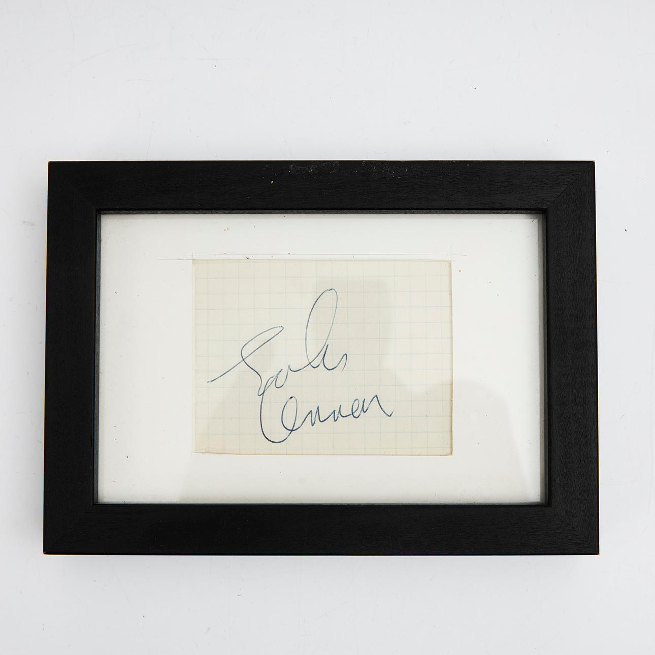 JOHN LENNON, AUTOGRAPH ON PAPER, undated.