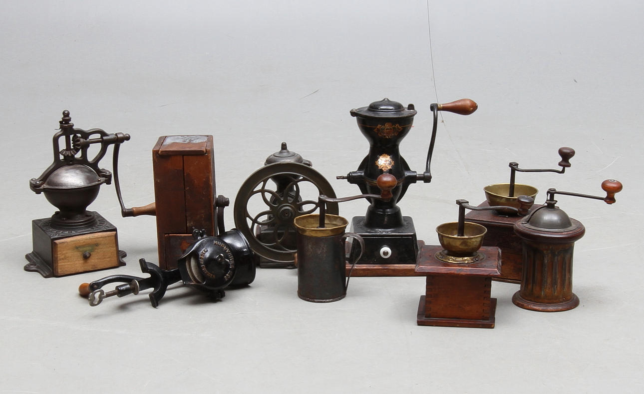 KAFFEKVARNAR, 9 st i varierande modeller.