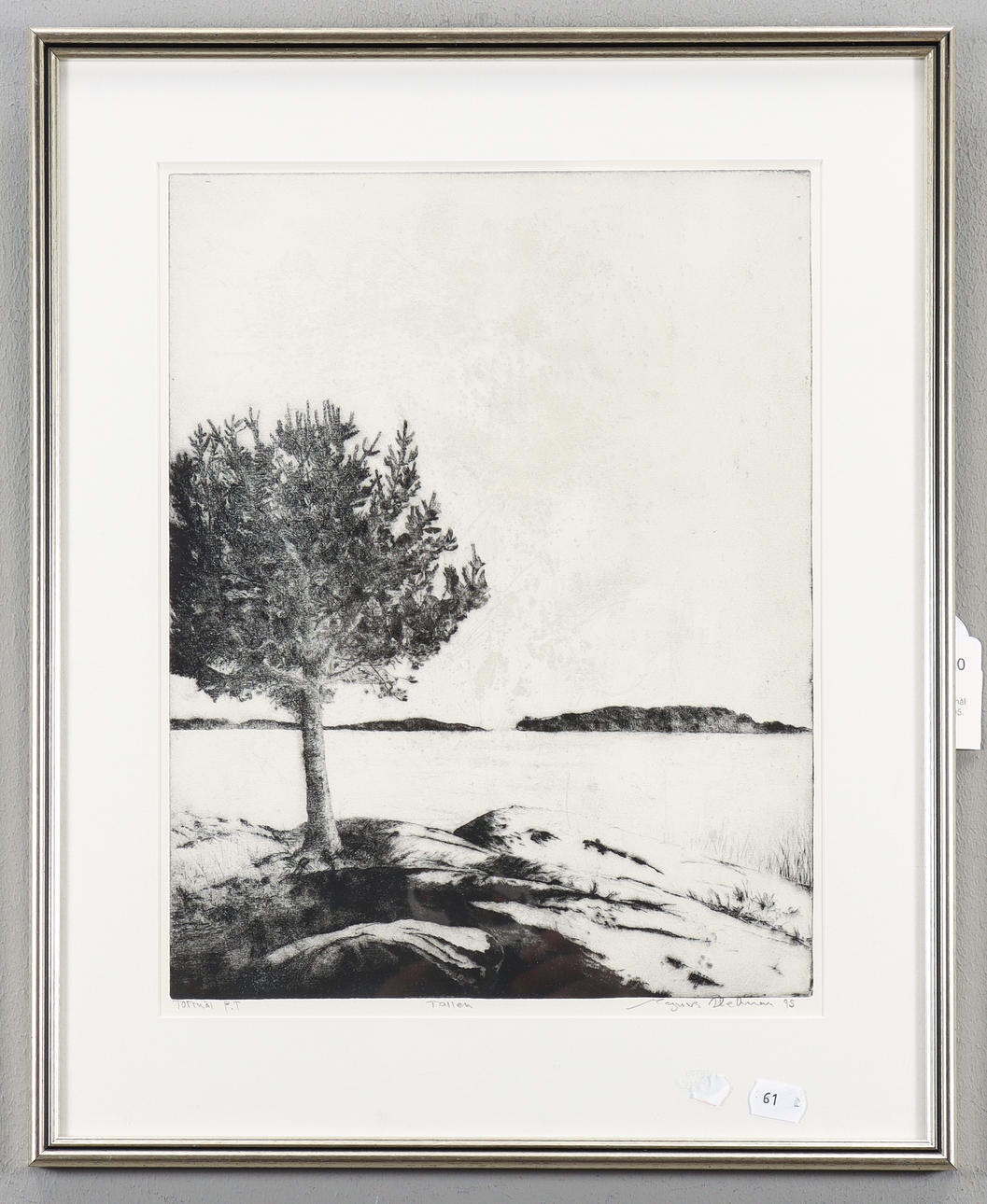 MAGNUS HEDMAN dry needle PT, signed 95.