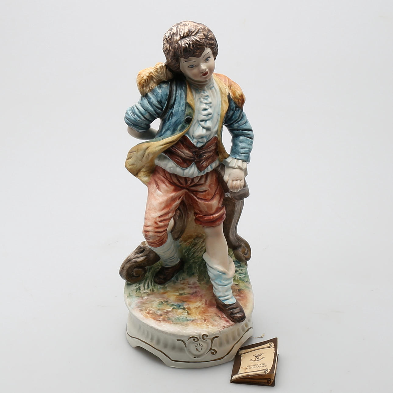 FIGURIN, porslin, Capodimonte, Italien.